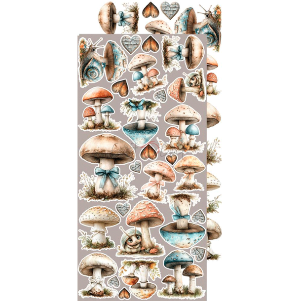 Craft O' Clock - Blok 15 x 30cm - Sprites of Harmony / Harmoniens nd - Ekstra st mix