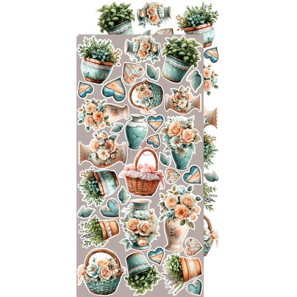 Craft O' Clock - Blok 15 x 30cm - Sprites of Harmony / Harmoniens nd - Ekstra st mix