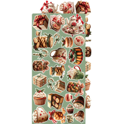 Craft O' Clock - Blok 15 x 30cm - Oh, Christmas Night / Julenat - Ekstra st mix