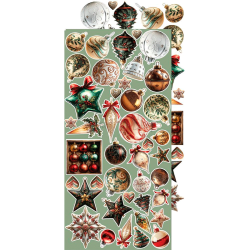 Craft O' Clock - Blok 15 x 30cm - Oh, Christmas Night / Julenat - Ekstra st mix