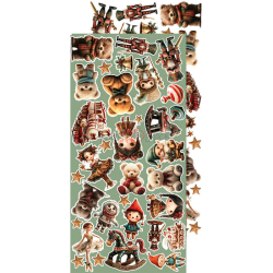 Craft O' Clock - Blok 15 x 30cm - Oh, Christmas Night / Julenat - Ekstra st mix