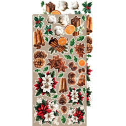 Craft O' Clock - Blok 15 x 30cm - Oh, Christmas Night / Julenat - Ekstra st mix