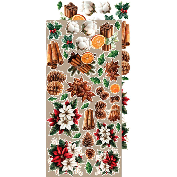 Craft O' Clock - Blok 15 x 30cm - Oh, Christmas Night / Julenat - Ekstra st mix