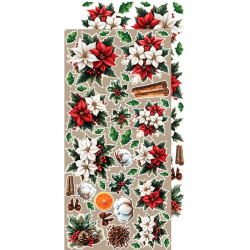 Craft O' Clock - Blok 15 x 30cm - Oh, Christmas Night / Julenat - Ekstra st mix