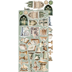 Craft O' Clock - Blok 15 x 30 cm - Lifetime Loving You / Elsker dig for evigt - Extras Set - Klippeark