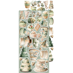 Craft O' Clock - Blok 15 x 30 cm - Lifetime Loving You / Elsker dig for evigt - Extras Set - Klippeark