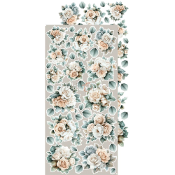 Craft O' Clock - Blok 15 x 30 cm - Lifetime Loving You / Elsker dig for evigt - Extras Set - Klippeark