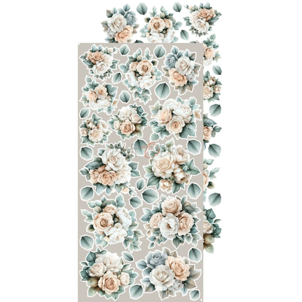 Craft O' Clock - Blok 15 x 30 cm - Lifetime Loving You / Elsker dig for evigt - Extras Set - Klippeark