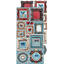 Craft O' Clock - Blok 15x30cm - Mindfulness Time - Extras Set - Mix / Blandet