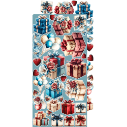 Craft O' Clock - Blok 15x30cm - Mindfulness Time - Extras Set - Mix / Blandet