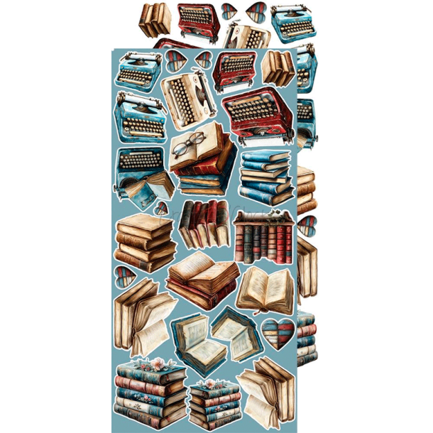 Craft O' Clock - Blok 15x30cm - Mindfulness Time - Extras Set - Mix / Blandet