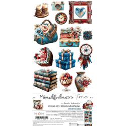 Craft O' Clock - Blok 15x30cm - Mindfulness Time - Extras Set - Mindfulness