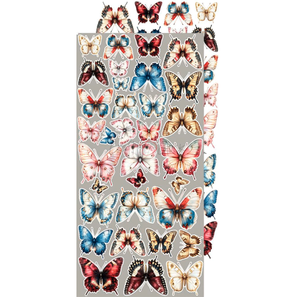 Craft O' Clock - Blok 15x30cm - Mindfulness Time - Extras Set - Flowers / Blomster