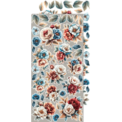 Craft O' Clock - Blok 15x30cm - Mindfulness Time - Extras Set - Flowers / Blomster