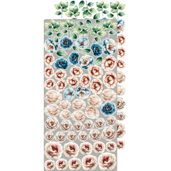 Craft O' Clock - Blok 15x30cm - Mindfulness Time - Extras Set - Flowers / Blomster