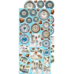 Craft O' Clock - Blok 15x30cm - Summer Adventures - Extras Set - Mix / Sommereventyr - Blandet