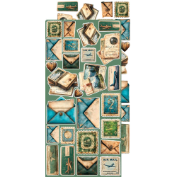 Craft O' Clock - Blok 15x30cm - Summer Adventures - Extras Set - Trip / Sommereventyr - P tur