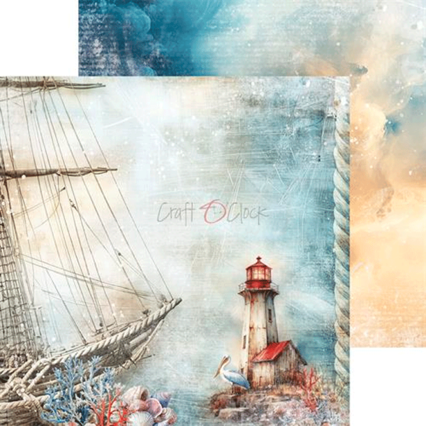 Craft O' Clock - Blok 6" - Emerald Tales