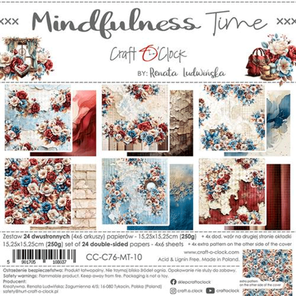 Craft O' Clock - Blok 6" - Mindfulness Time