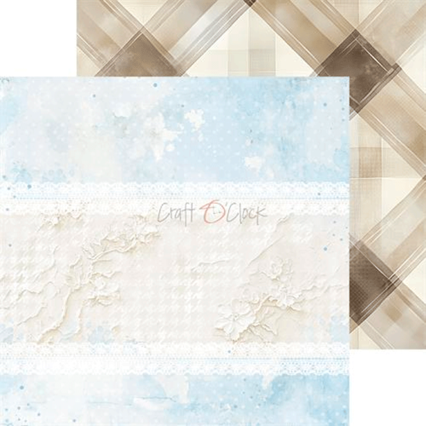 Craft O' Clock - Blok 8" - Baby Boy Universe / Drengebarn