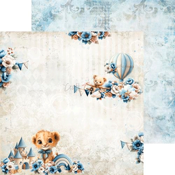 Craft O' Clock - Blok 8" - Baby Boy Universe / Drengebarn