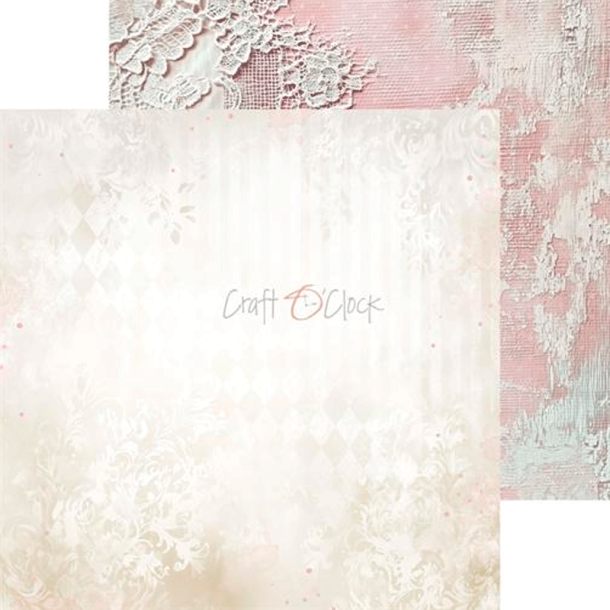 Craft O' Clock - Blok 8" - Baby Girl Universe / Pigebarn
