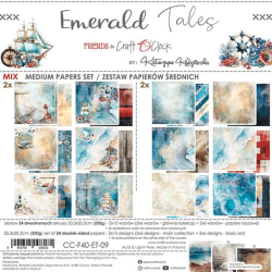 Craft O' Clock - Blok 8" - Emerald Tales