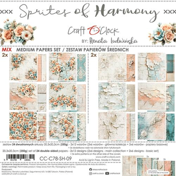 Craft O' Clock - Blok 8" - Sprites of Harmony / Harmoniens nd