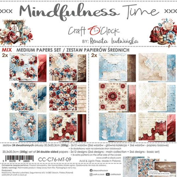 Craft O' Clock - Blok 8" - Mindfulness Time
