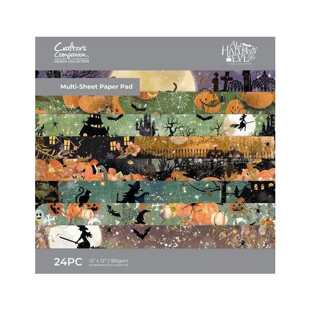 Crafters Companion - Blok 12" - All Hallows Eve / Halloween