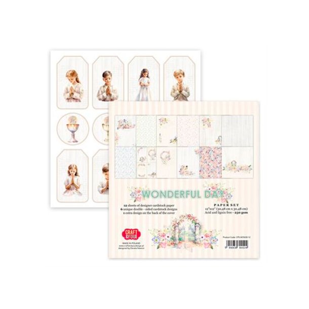 Craft  You - Blok 12" - Wonderful Day