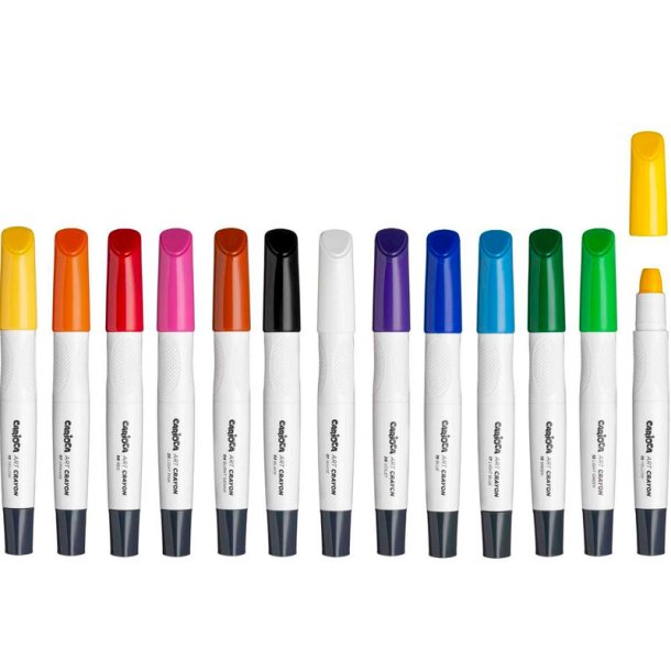 CARIOCA PLUS - Art Crayon Vandoplselige -12stk
