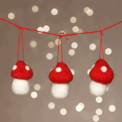 Mini DIY kit - Paddehatte p Snor - 3 Stk