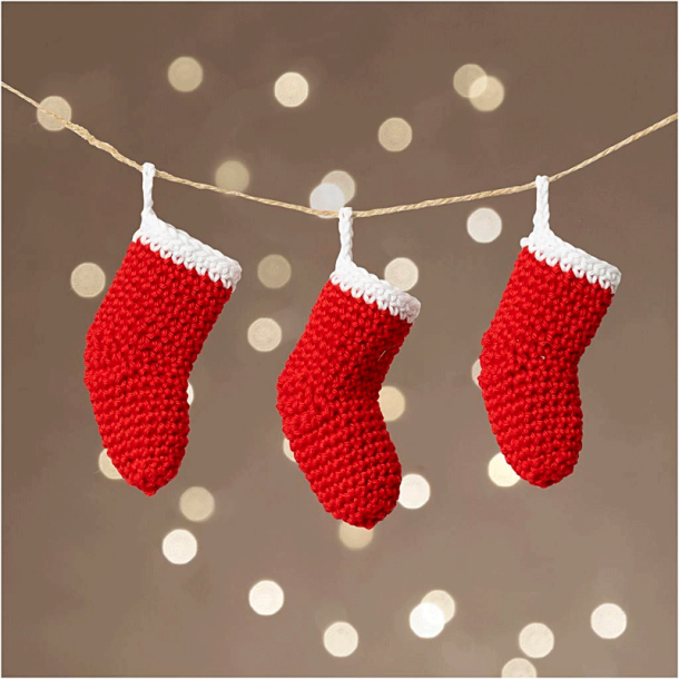 Mini DIY Kit - Hkling - Julesokker