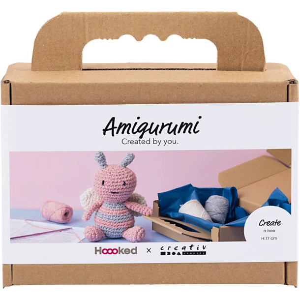 DIY Kit - Hkling - Amigurumi - Honningbi
