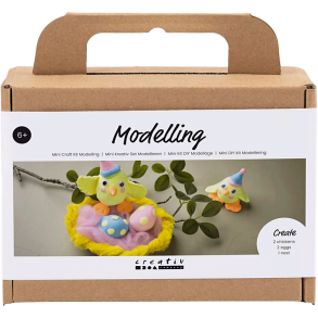 Mini DIY Kit - Modellering - P�skefamilie