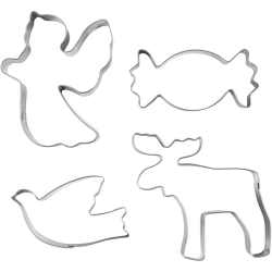 Udstiksforme - 4 stk