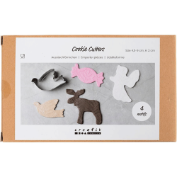 Udstiksforme - 4 stk