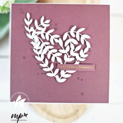 Creative-depot - Die - Bltterherzstanze / Bladhjerte