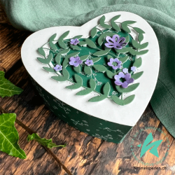 Creative-depot - Die - Bltterherzstanze / Bladhjerte