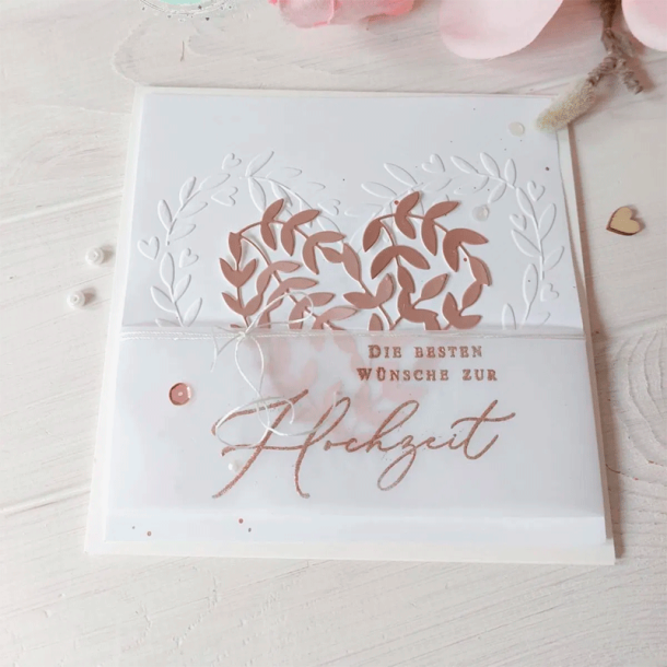 Creative-depot - Die - Bltterherzstanze / Bladhjerte