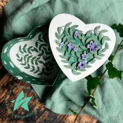 Creative-depot - Die - Bltterherzstanze / Bladhjerte