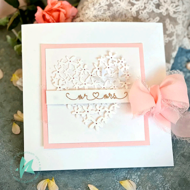 Creative-depot - Die - Blmchenherzstanze / Blomsterhjerte