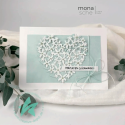 Creative-depot - Die - Blmchenherzstanze / Blomsterhjerte