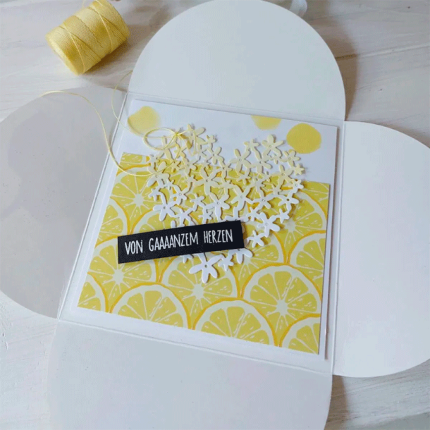 Creative-depot - Die - Blmchenherzstanze / Blomsterhjerte