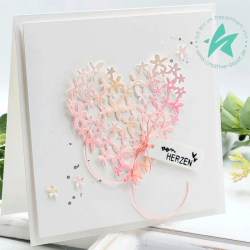 Creative-depot - Die - Blmchenherzstanze / Blomsterhjerte