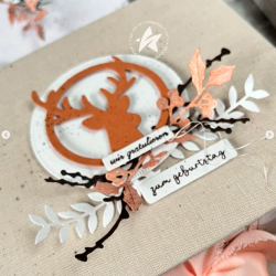 Creative-depot - Die - Hirschkopf Duo / Hjortehoved par