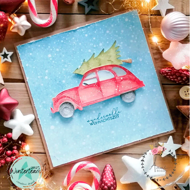 Creative-depot - Die - Weihnachtsauto / Julebil