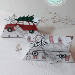 Creative-depot - Die - Weihnachtsauto / Julebil