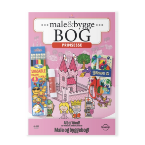 Creazoo - Male- og Byggebog - Prinsesser